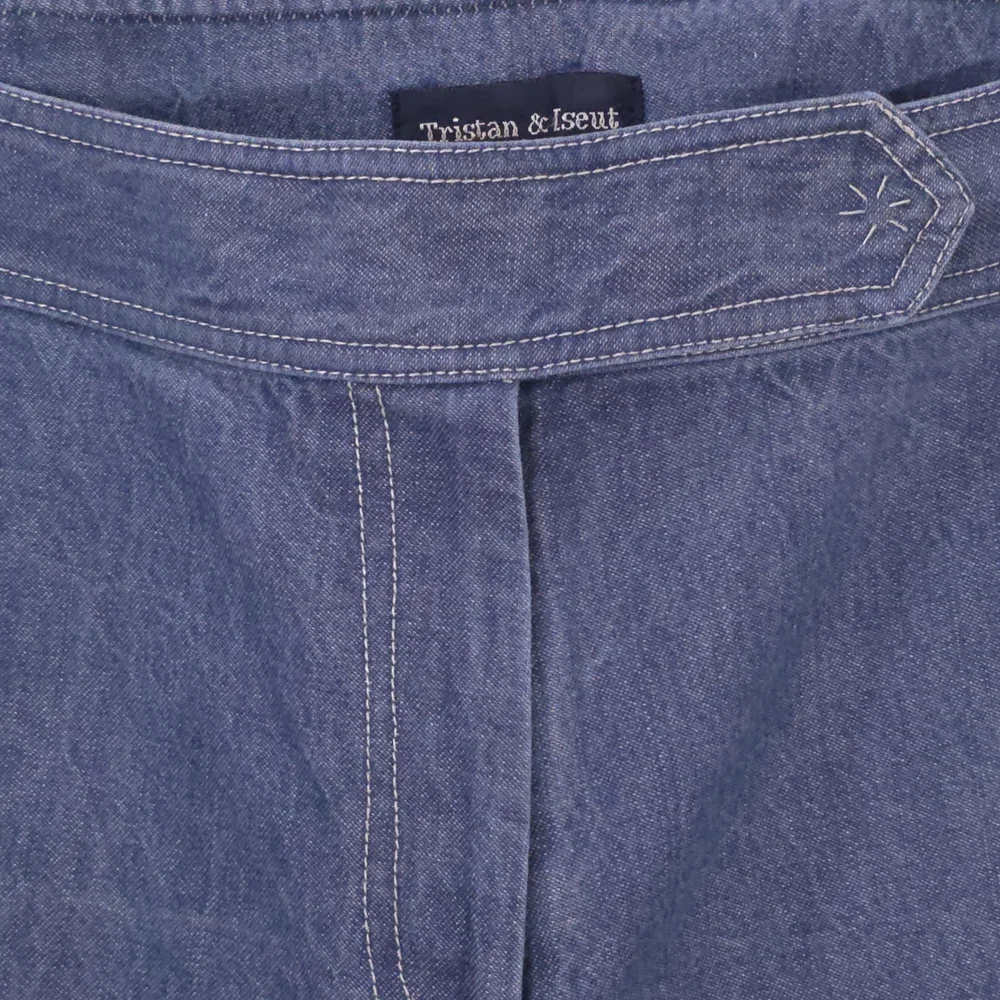 Tristan & Isolde 100% Cotton Flare Jeans Boho Indie High Rise Size 10 - Picture 7 of 12